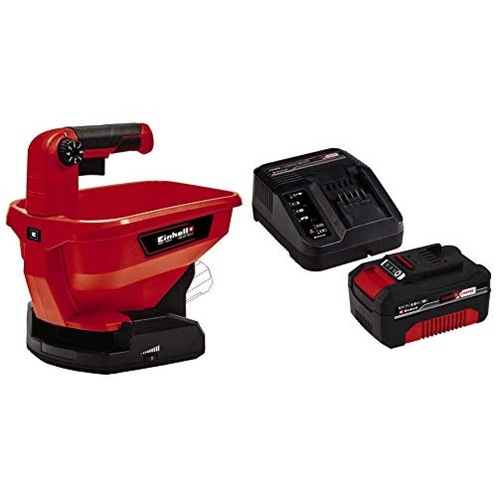 Einhell Spargitore GE-US 18 Li-Solo 18V + Power X-Change Starter Kit 4.0Ah