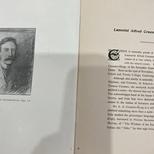 ESSEX Leaders 1906 - Lancelot Alfred CRANMER-BYNG - author of FOLEY MILL THAXTED