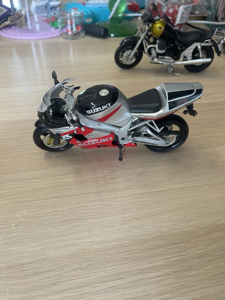 Modèle De Moto En Alliage 1:18 Pour Suzuki GSX-R750 GSXR750 GSXR 750, Jouet Fini, Cadeau