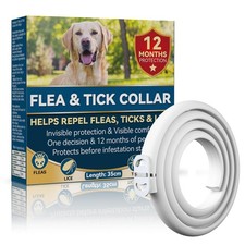 Halldeli Collare Antiparassitario per Cani 65 cm per Cani di Tutte Le Taglie