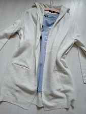 BONITA++TOLLER FEINER STRICK-MANTEL++MIT KAPUZE++GR. L**NEU**46-48++