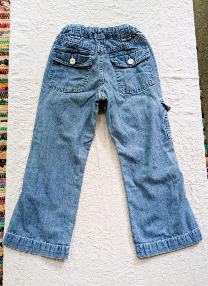 VF JeansWear, pierna ancha, Capri convertible, talla 5T Foto 2 de 3