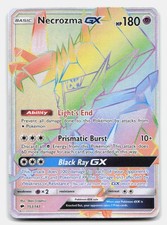 Necrozma GX 153/147 Rainbow Rare Burning Shadows Pokemon Holo NM on eBay