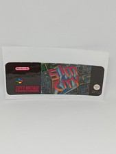 Sim City (HOL) SUPER NINTENDO / SNES replacement label