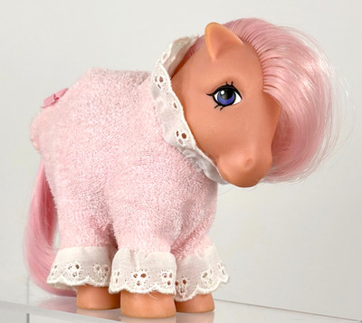 VTG G1 82 My Little Pony Cotton Candy + Sweet Dreams Pony Wear Outfit MLP Hasbro