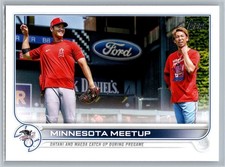 2022 Topps Baseball Series 1 #122 SHOHEI OHTANI Minnesota Meetup