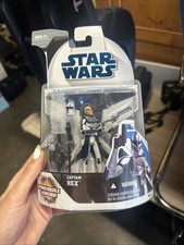 Star Wars Clone Wars 2008 CAPTAIN REX 3.75  Action Figure Hasbro New