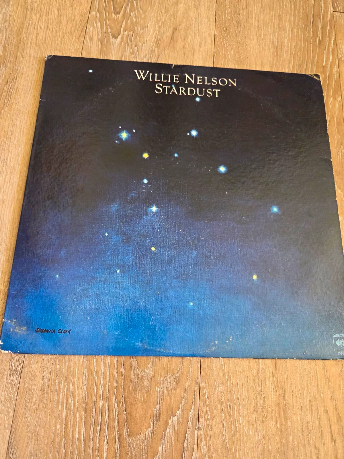 Willie Nelson Stardust Columbia 12" Black Vinyl LP Record Country
