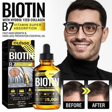 RESEARCH Liquid Biotin  Collagen Hair Growth Drops - Biotin And Liquid Collage