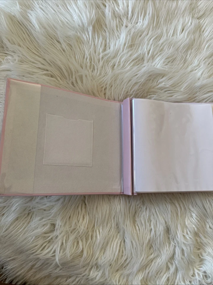 Красивый розовый Baby девочки фото воспоминания альбом для скрапбукинга новый 8 «x 8» расширяемый - Изображение 3 из 4