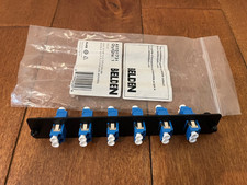 Belden AX101731 12 ports Fiber Optic Adapter Panel, 6 LC Duplex