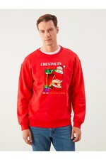 Pullover Kastanien rösten auf offenem Feuer, Neuheit unhöflich lustig Witz