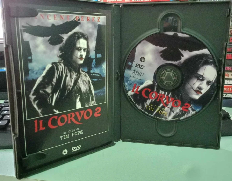 Il Corvo 2 DVD 1996 Fuori Catalogo Cecchi Gori CULT Horror Vincent Perez Raro ! - Immagine 2 di 4