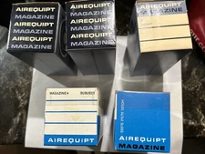 LOT OF 5 Vintage Airequipt Automatic Slide Projector Magazines, All EXCELLENT++