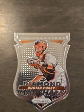 2015 Panini Prizm Baseball Diamond Marshall Buster Posey Die Cut #2