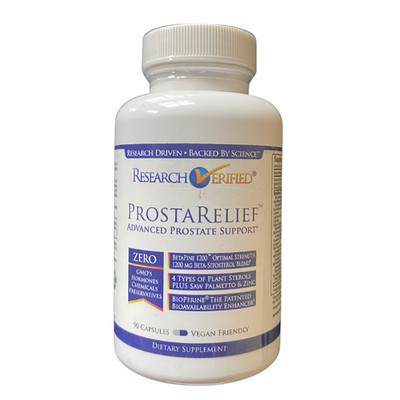 Prostarelief   Advanced Prostrate Health Support Supplement   Vegan   90 Caps