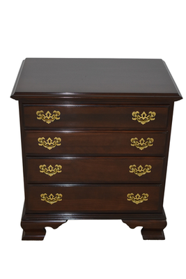 Ethan Allen Georgian Court Bedside Chest Cherry Nightstand 4