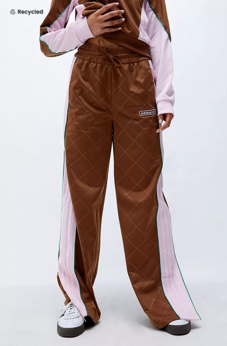 Actie passend Onderwijs Women's adidas Retro Luxury Track Pants Brown/PinkSize NWT HL0058 Sz. 2X |  eBay