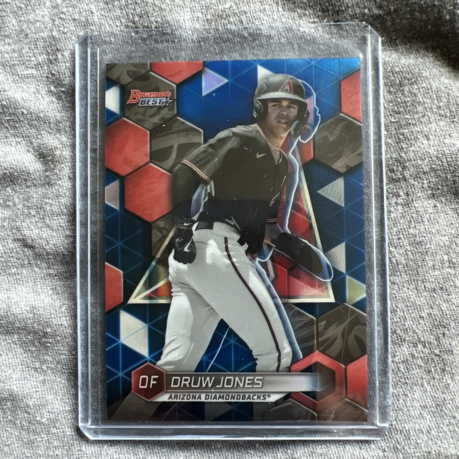 2023 Bowman's Best Druw Jones Blue Refractor /150