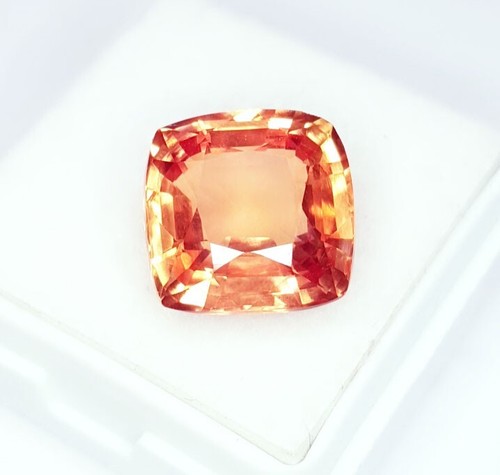 Loose Gemstone Natural Morganite 10 Ct Certified Cushion Cut Morganite Gems O95 - Picture 7 of 12