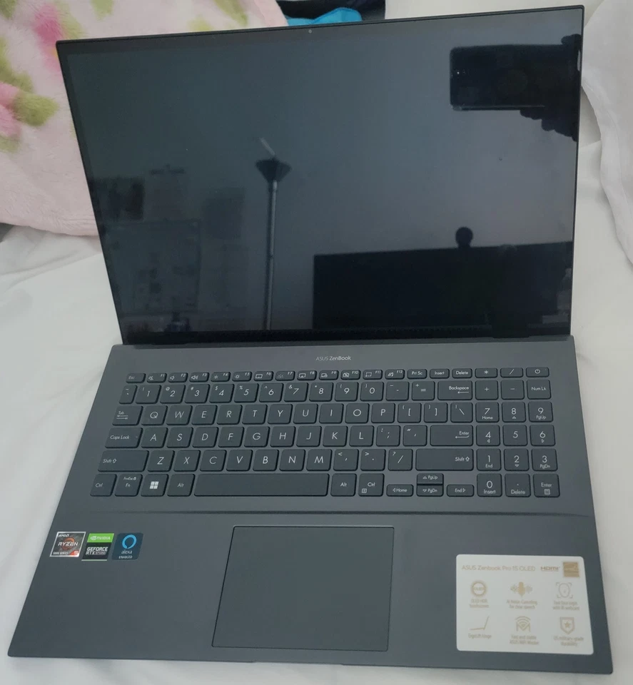 Asus ZenBook Pro 15.6'' (RTX 3050 Ti | 1TB SSD AMD Ryzen 9 5900HX | 16GB RAM) - Image 2 of 4