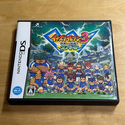 Japanischer Nintendo DS - BE8J - Inazuma Eleven 3 Sekai e no Chousen !! Spark