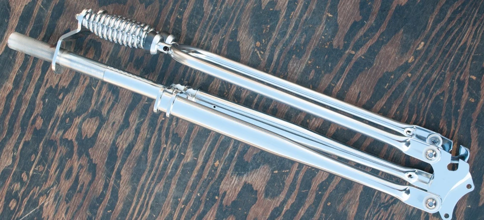 26" Monark Bicycle Chrome DUAL SPRINGER FORK RatRod Chopper Vintage Cruiser Bike - Image 3 of 4