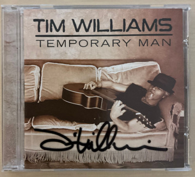 Tim Williams CD Tempory Man mit Autogramm