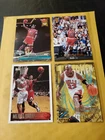 MICHAEL JORDAN--4 different premiun cards, see list for details