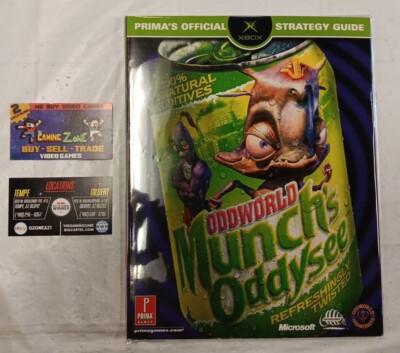 Oddworld Munch's Oddysee Official Strategy Guide (Detailed 3D Maps) **MUST SEE**