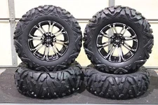 HONDA RANCHER 400  27" QUADKING 14" HD3 M ATV TIRE & WHEEL KIT SRA1CA  BIGGHORN