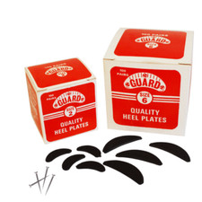 GUARD 6 Plastic Heel Plates Savers 100 pc or 50 pairs with Nails