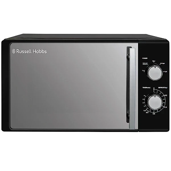 Russell Hobbs RHM2060B 800W 20L Manual Microwave Oven 5 Power Levels - Black