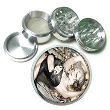 Anime D8 Aluminum Grinder 63mm 4 Piece Hand Mueller