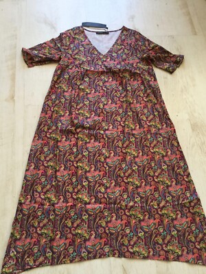 ZANZEA--Kleid--Hippie bunt--Paisley--Gr.S---Neu