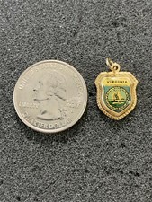 Virginia State Seal Small Shield Travel Souve...