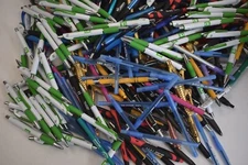 Bulk Office Ink Pens Misprint Plastic Pens 10 lbs ~450 Pens Total Wholesale