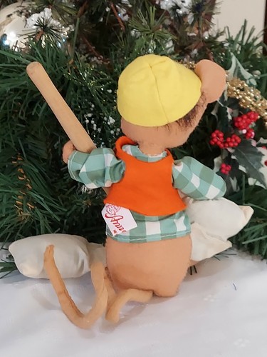 Annalee Maus mit Schaufel Sandsäcke 1993 - Bild 3 von 3