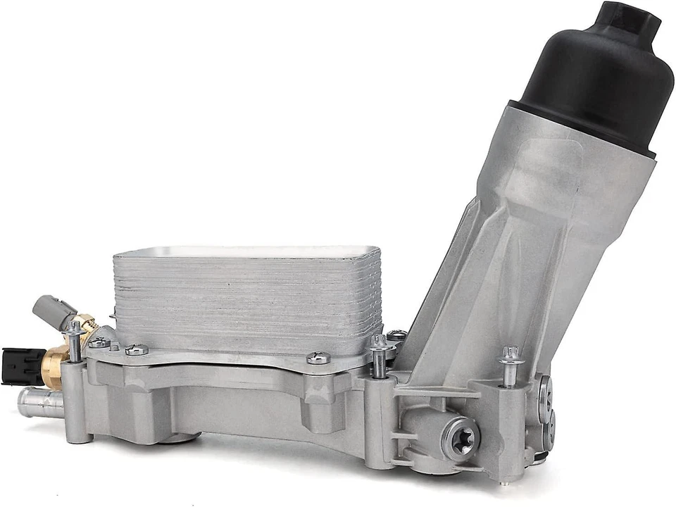 926-876 3.6 Upgraded Aluminum Engine Oil Cooler Filter Housing, Fit - Image 2 of 4