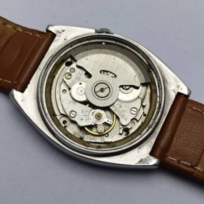 Seiko 5 Automatic 7009-8763 Day/Date Gold Dial Vintage Men's Watch