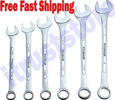 6 Pc Piece Sae Large Big Jumbo Size Combination Combo Wrench Set To 2 Tool