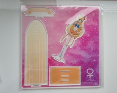 Sailor Moon Cosmos Taiwan Pop-Up Cafe Sailor Venus Acryl Ständer