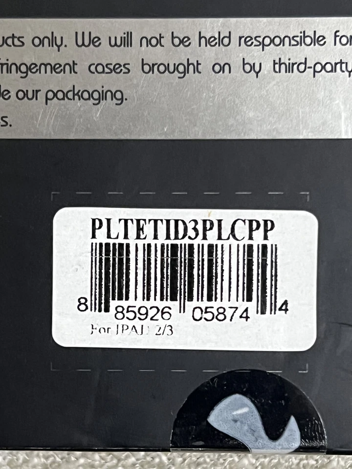 LUXMO Platinum Collection Elite Canvas Smart Case (PLTETID3PLCPP) iPad 2 & 3 - Image 4 of 4