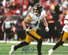 Signed 8x10 PAYTON WILSON Pittsburgh Steelers photo w/Show Ticket