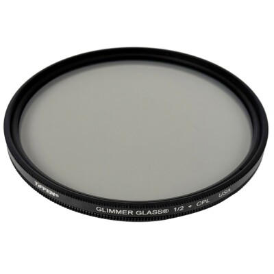 Tiffen 82mm FusionPOL Series Glimmerglass 1/2 + CPL Filter - MFR #82GG12CP