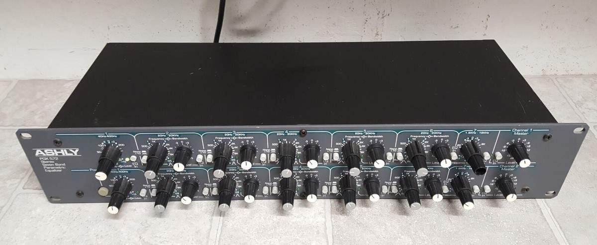 Ashly PQX 572 Stero Seven Band Parametric Equalizer READ | eBay
