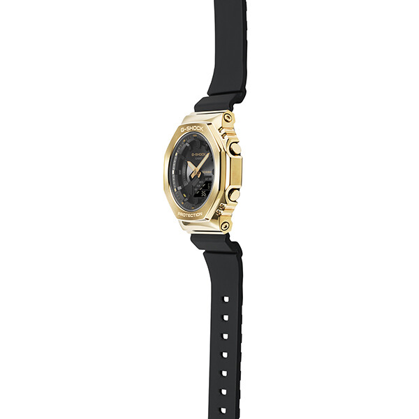 CASIO G-SHOCK GM-S2100GB-1AJF Black x Gold Analog Digital Men's