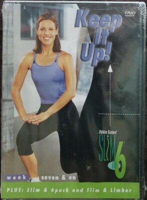 Beachbody Debbie Sieber's KEEP IT UP Slim In 6 Week Seven & On (DVD, 2002) NEW