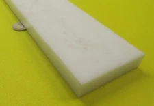 HDPE White Bar 3/4" Thick x 3.25" Wide x 24" Long