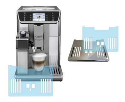 Schutzfolie für DeLonghi PrimaDonna ECAM Tassenablage De Longhi 650.55 & 656.55